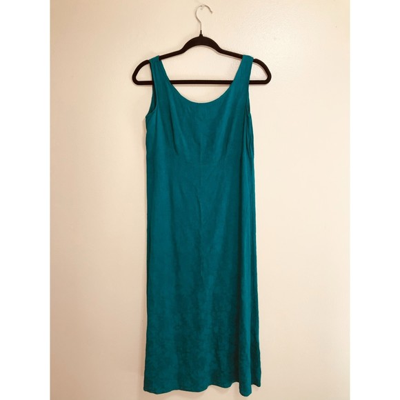 Teddi Dresses & Skirts - Teddi Women's Tapestry Design Empire Sleeveless Midi Dress, Size 4